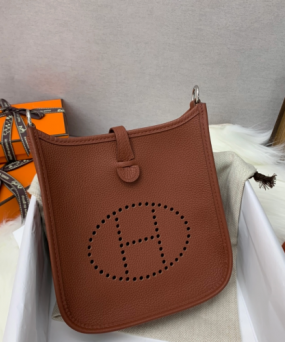 에르메스 미니 에블린16 모리스골드 은장 끌레망스 가죽